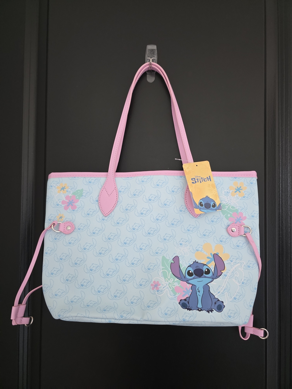 NWT Disney Stitch Blue Tote Bag